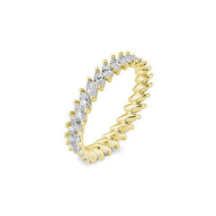 Breuning Memoire Navette Verlobungsring mit Diamanten - 41/06294