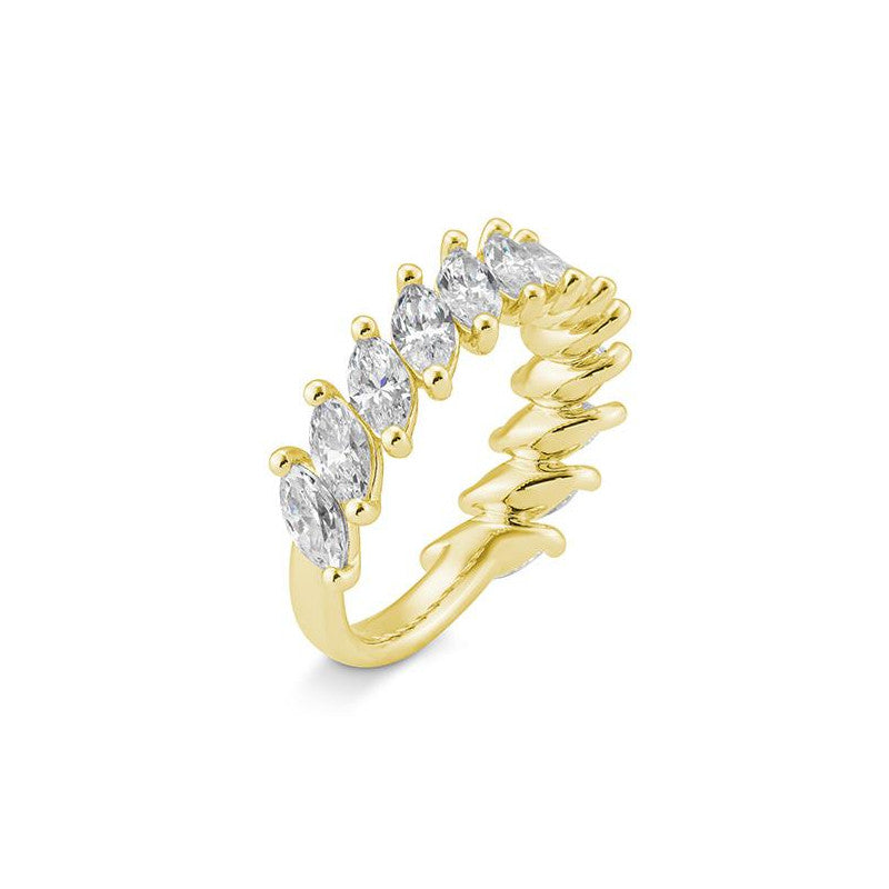 Breuning Memoire Navette Verlobungsring mit Diamanten - 41/06297