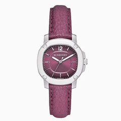 Burberry The Britain Damenuhr - Pink Leder - BBY1715