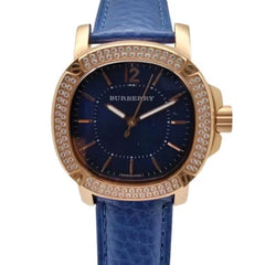 Burberry Blau Gold Damenuhr - BYY1811