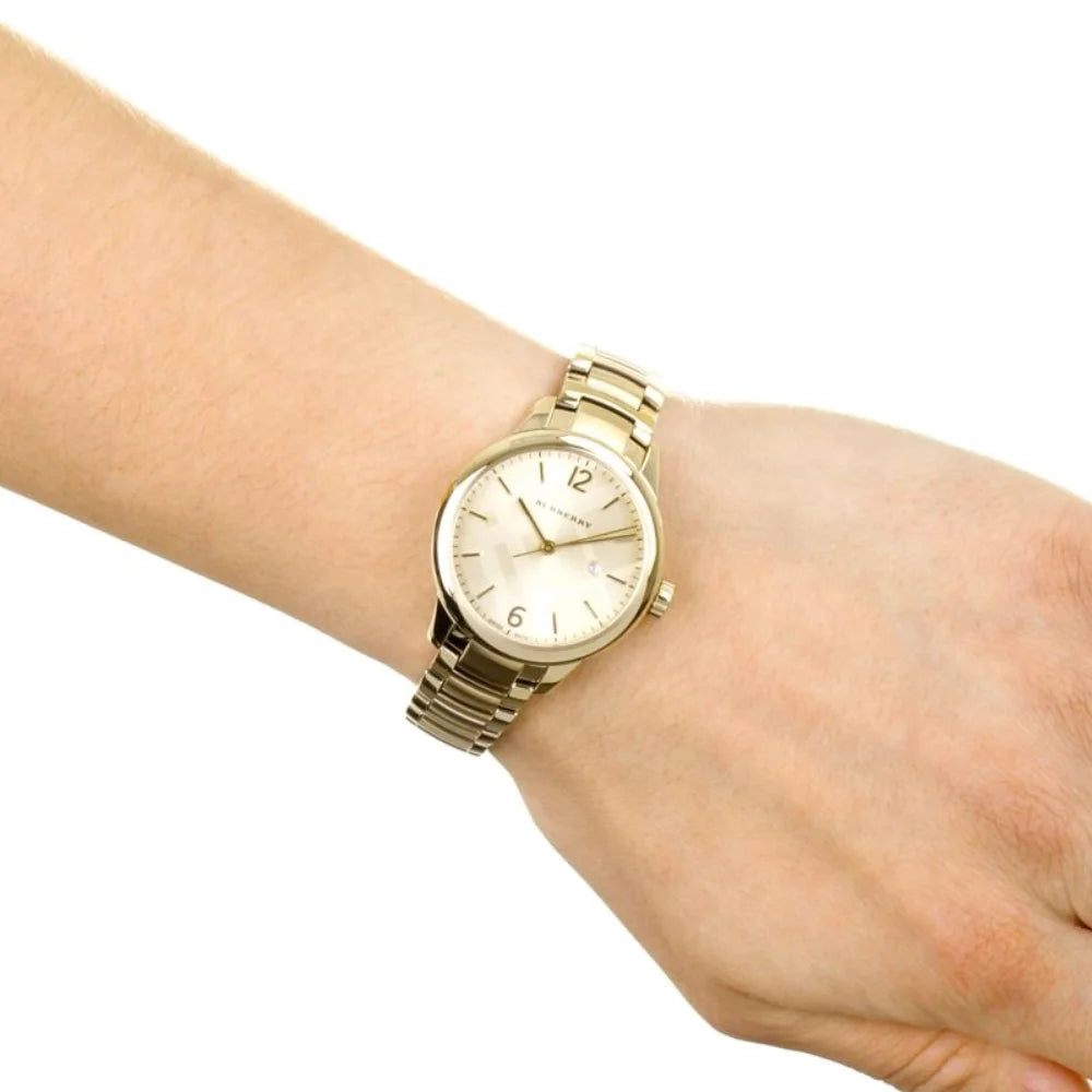 Burberry Damenuhr Classic in Gold - BU10109