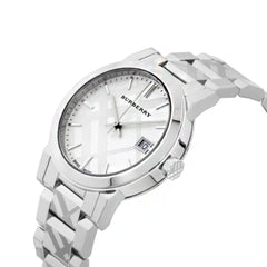 Burberry Damenuhr "The City" in Silber - BU9144