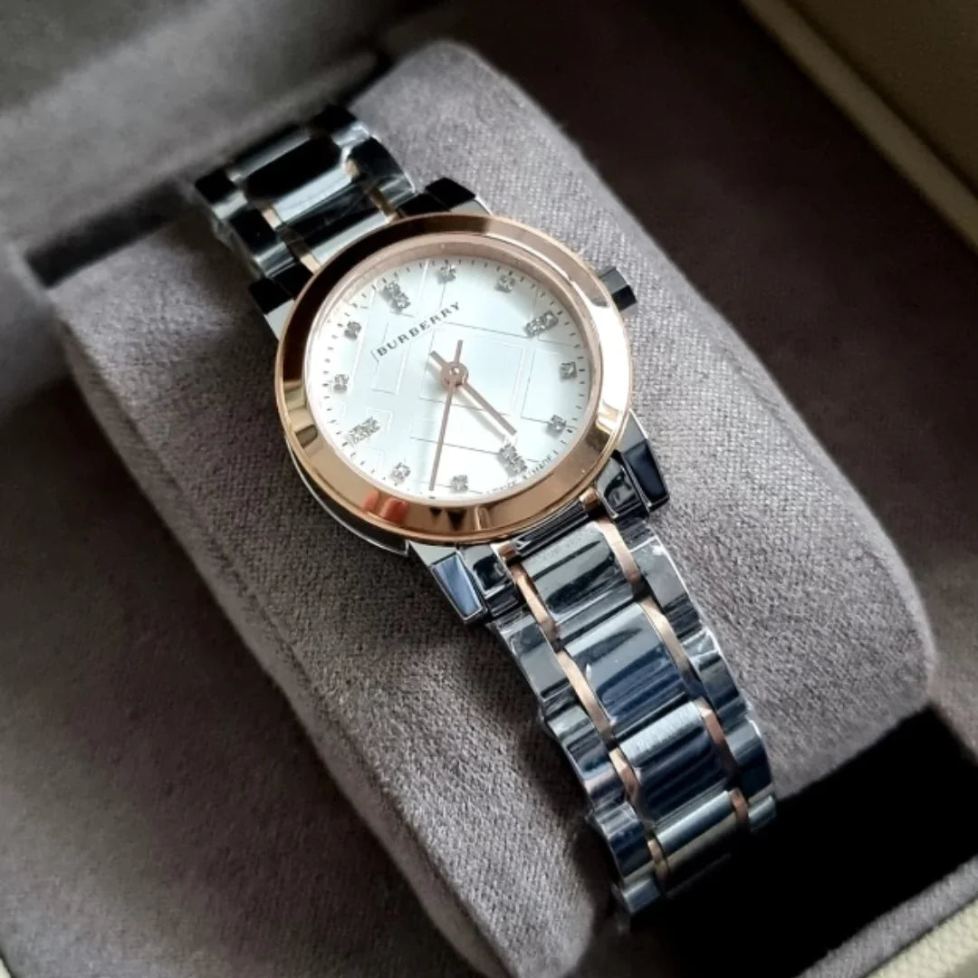 Burberry Damenuhr "The City" Bicolor - BU9214