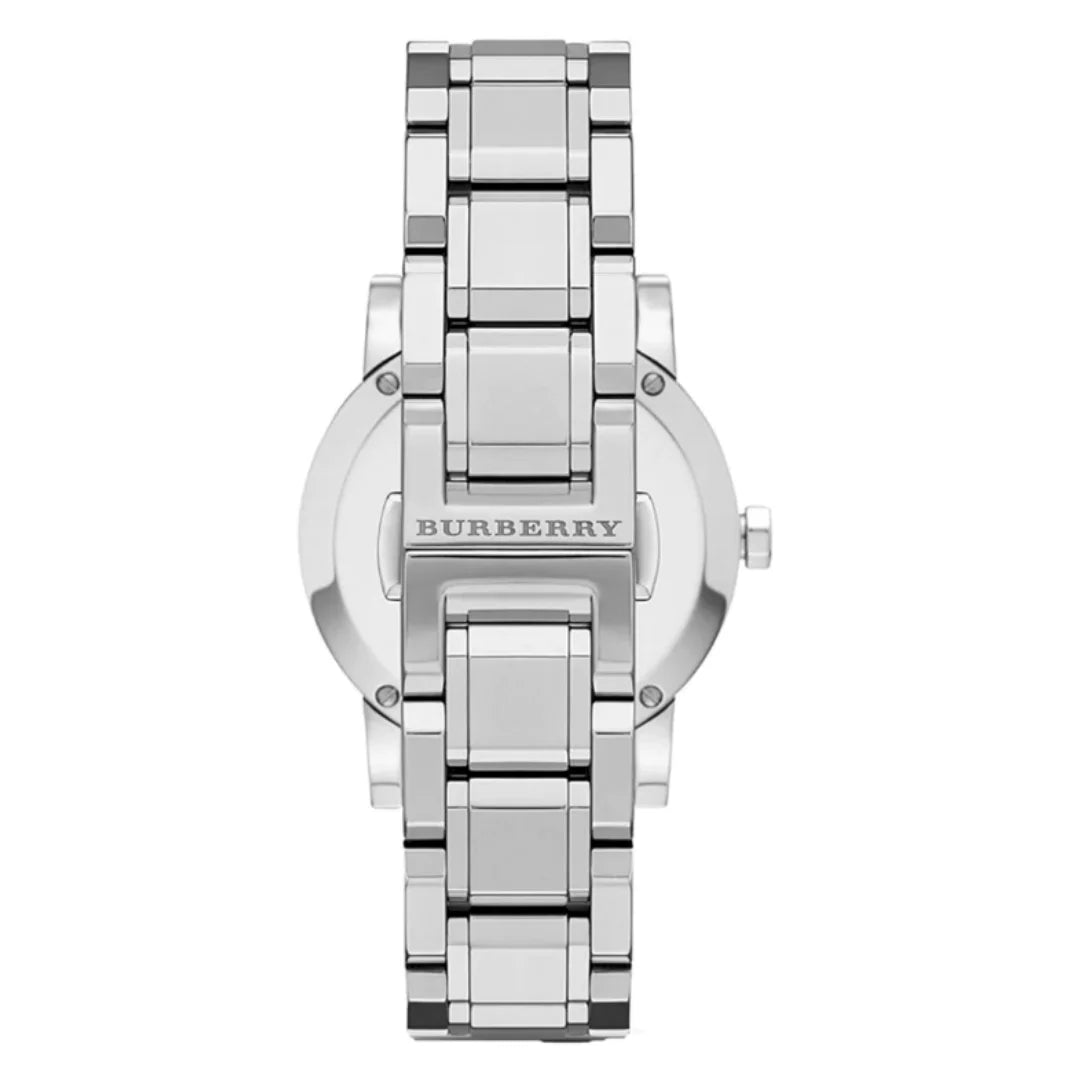 Burberry The Classic Damenuhr mit Diamanten - BU9125