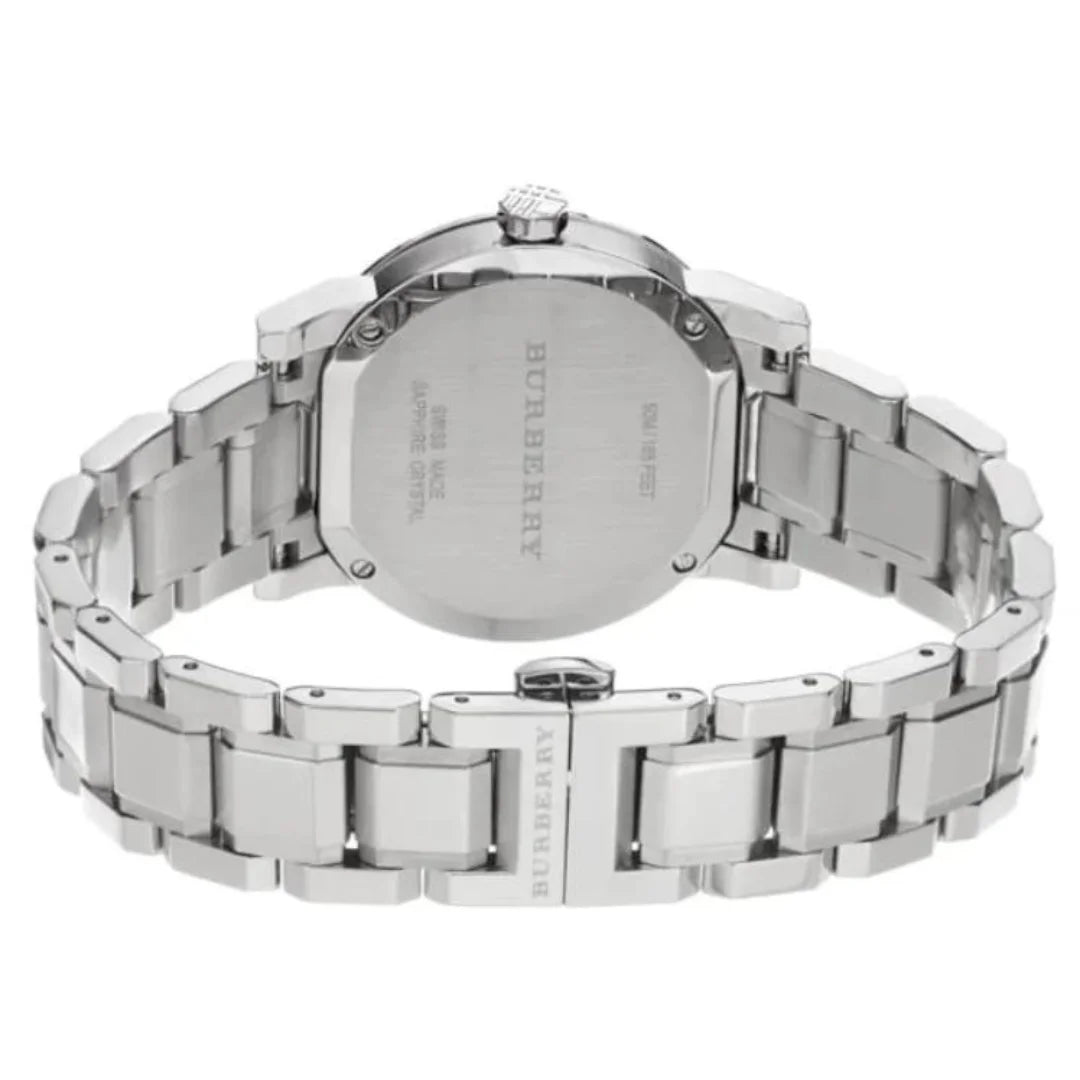 Burberry The Classic Damenuhr mit Diamanten - BU9125