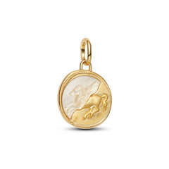 Charm Pandora Me/Moments Talisman Pegasus Perlmutt aus 585er Gelbgold vergoldet,- 764090C01