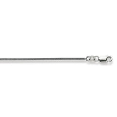 Classics Collier Gold 750 Weiss | Schlangenkette 1,6 mm