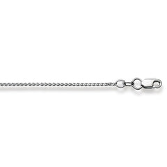 Classics Collier Gold 750 Weiss | Zopfkette 1,1 mm