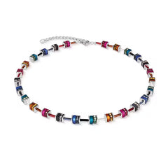Coeur de Lion Classic Polaris & Strass Halskette Multicolor Winter – 4409/10-1541