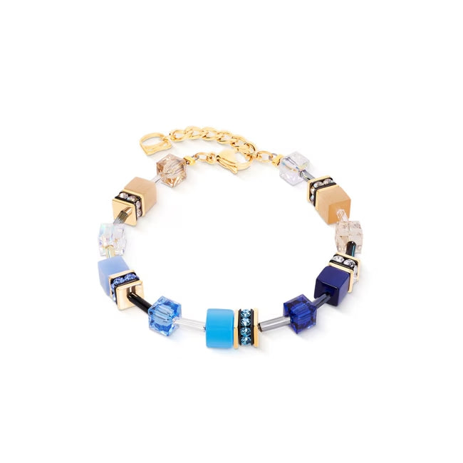 Coeur de Lion Iconic Armband Azure Glow Gold – 2838/30-1007 