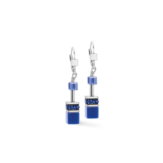 Coeur de Lion Iconic Ohrringe Azure Spirit Silber – 2838/20-0729