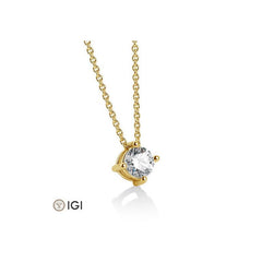Collier 18 carats à 4 griffes 0,10 ct. - 1,00 ct. - 61014480