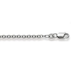 Classics Collier Gold 750 Weiss Anker Rund 2.5 mm