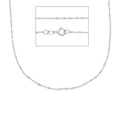 Collier in 18 Karat Weissgold - MIA018BB45