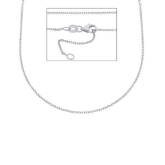 Collier in 18 Karat Weissgold - MRB030BB45 