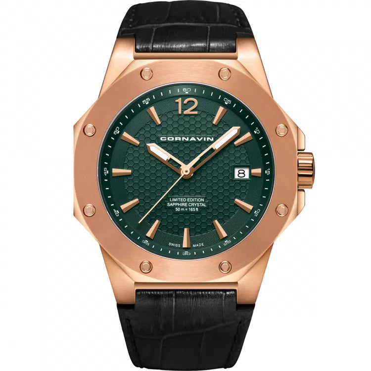 Cornavin Downtown 3-H Limited Edition Unisex-Uhr - CO 2021-2014