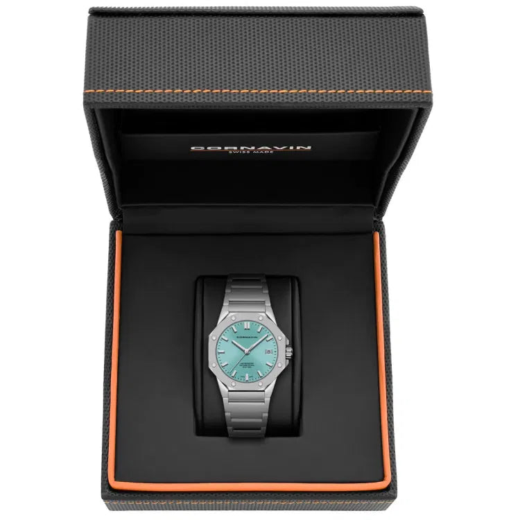 Cornavin Downtown Sky Ice Blue Limited Edition Damenuhr - CO.SKY.04.B