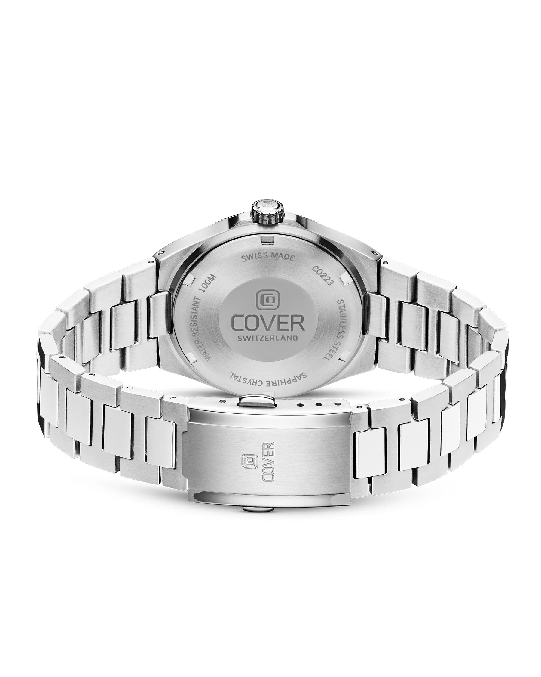 COVER Iconosteel Lady White Pearl, Silber Damenuhr - CO223.01