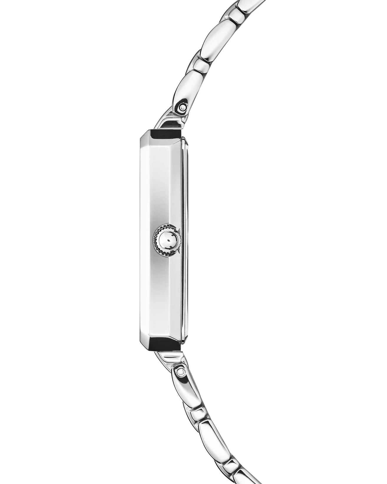 COVER Noble Square Hellblau, Silber Damenuhr - CO222.03