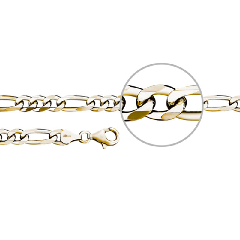 Der Kettenmacher Herren/Damen Halsketten Sterling-Silber 925 in 60 cm - F4-60G