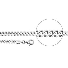 Der Kettenmacher Herren Ketten Sterling-Silber 925 in 55 cm - P4-55S