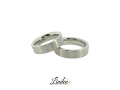Edelstahl Partnerringe - IS/33-1/60 & IS/33-4S/60