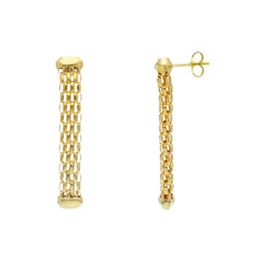 Elegante 18 Karat 750er Gold Ohrhänger für Damen – Exklusiver Goldschmuck -  271187