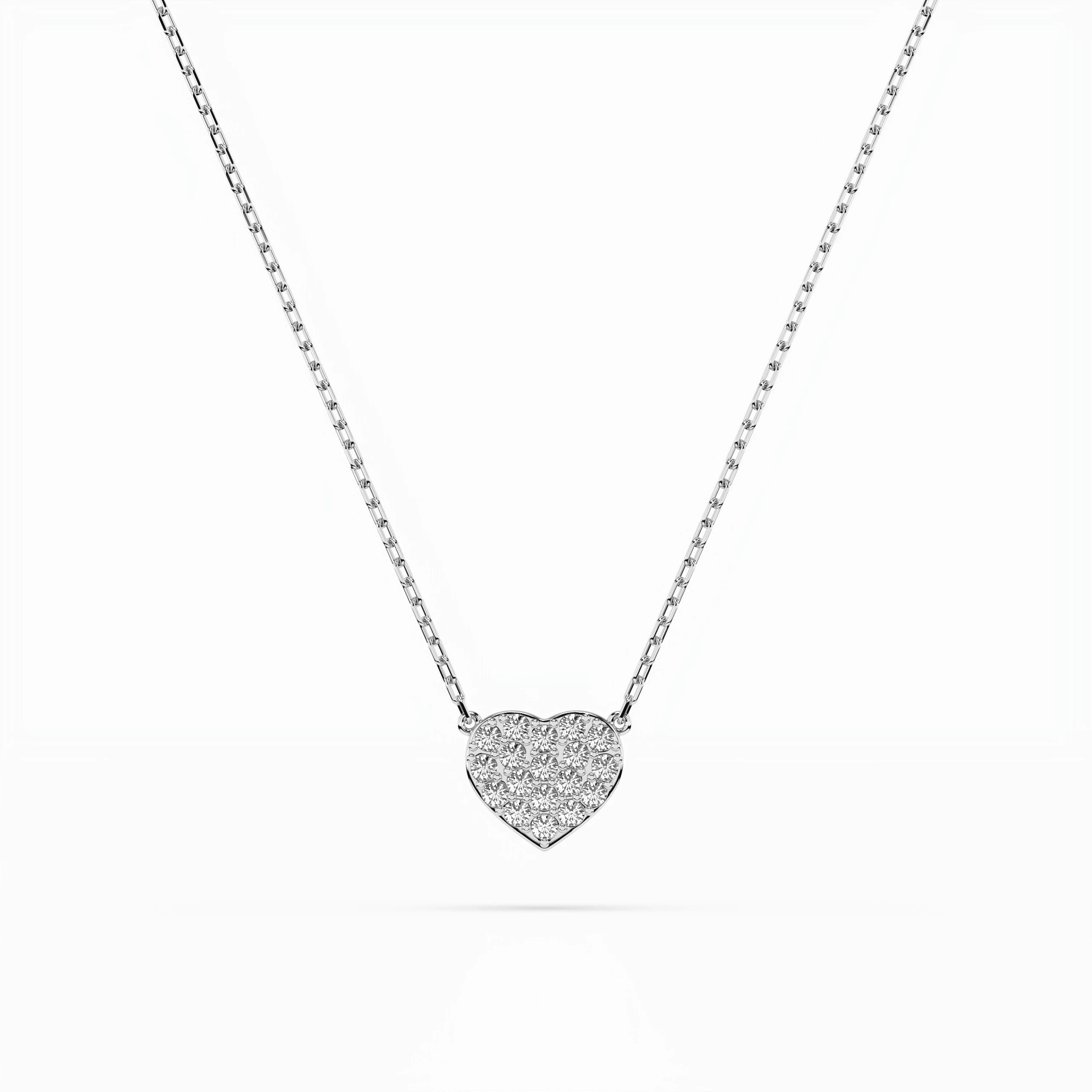 Elegante Diamant-Halskette aus 18K Gold - 104-10059