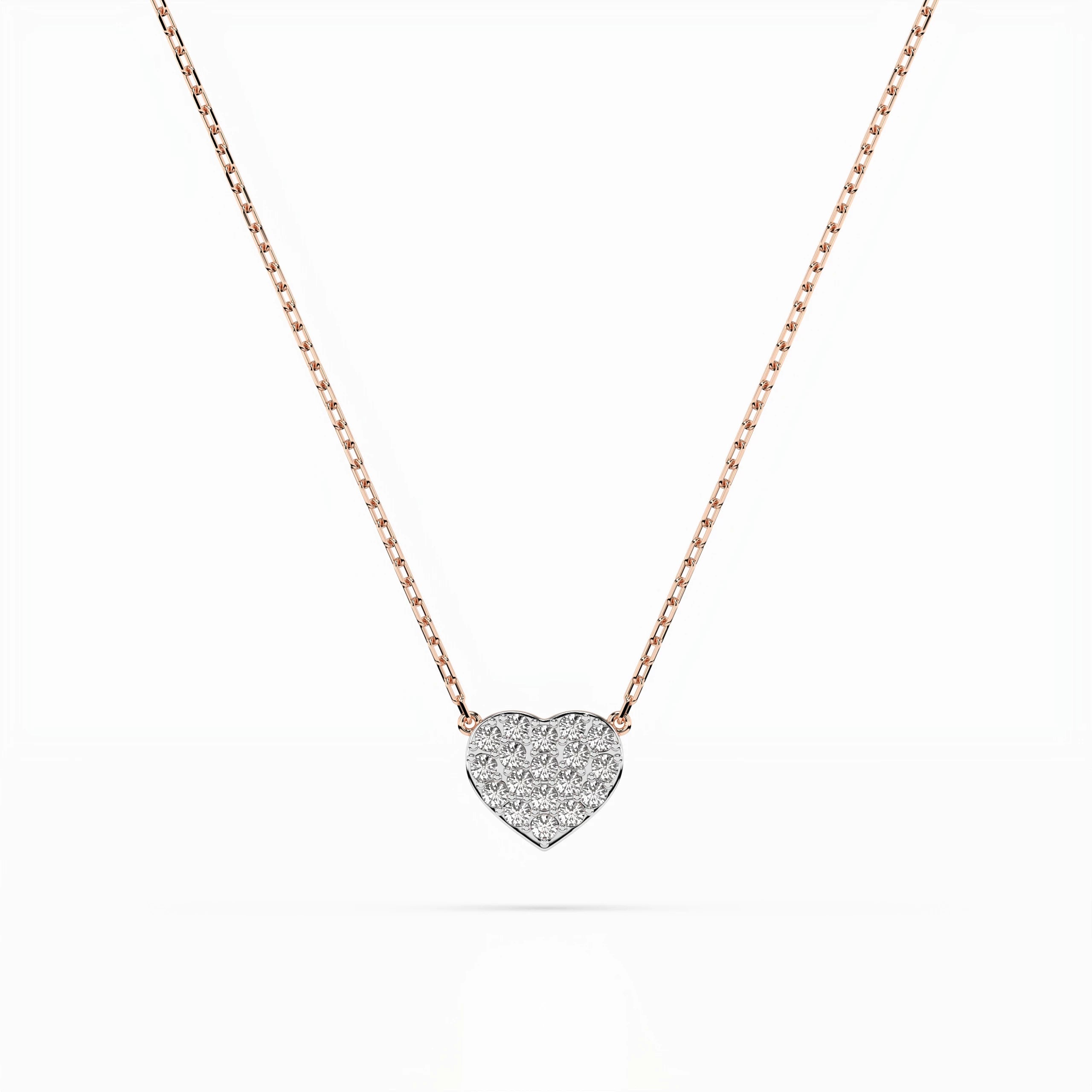 Elegante Diamant-Halskette aus 18K Gold - 104-10059