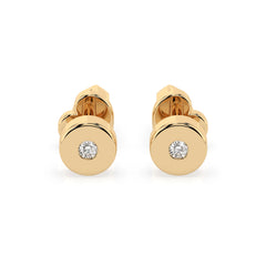 Elegante Diamant-Ohrringe aus 18K Gold - 102-10050