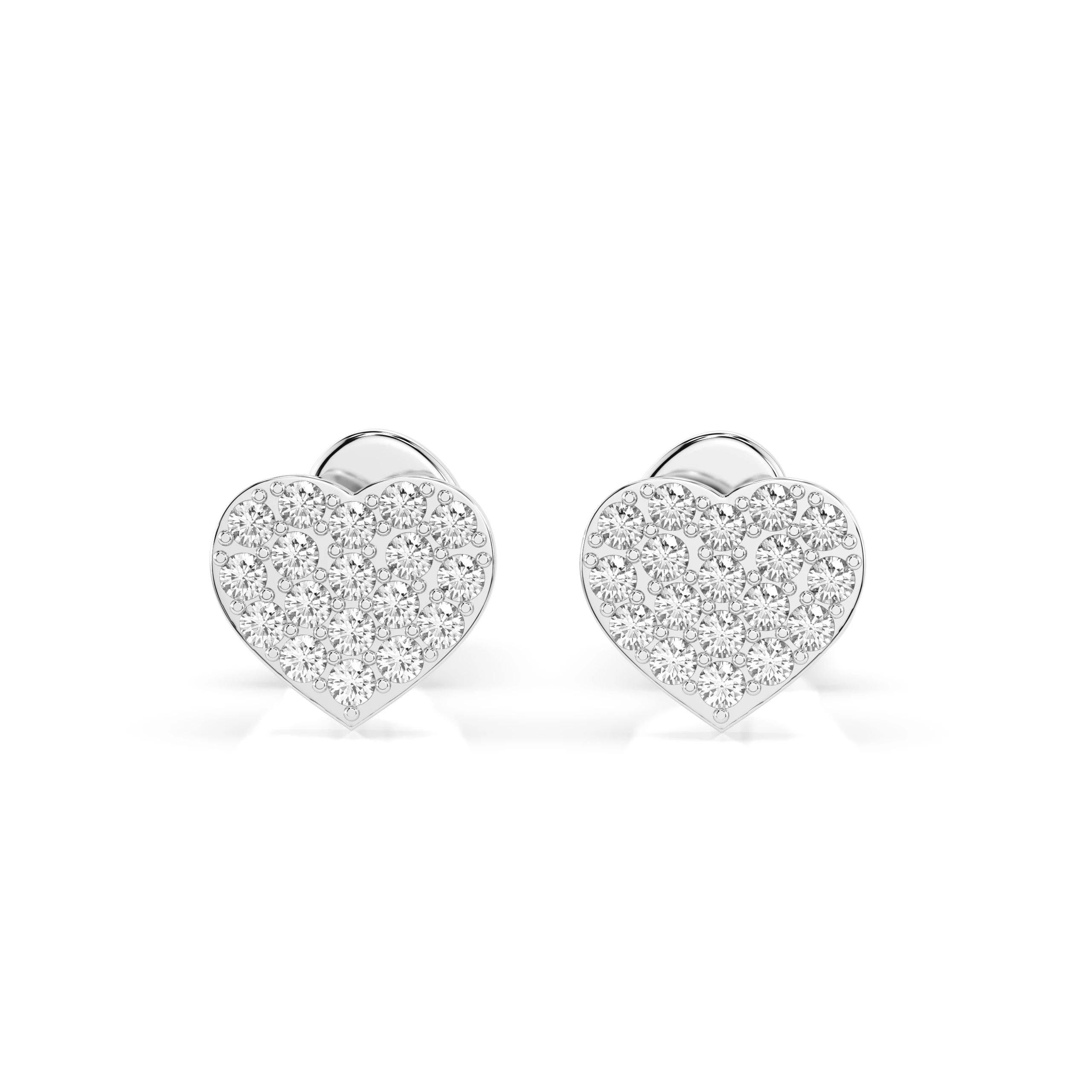 Elegante Diamant-Ohrringe aus 18K Gold - 102-10097