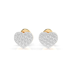 Elegante Diamant-Ohrringe aus 18K Gold - 102-10097