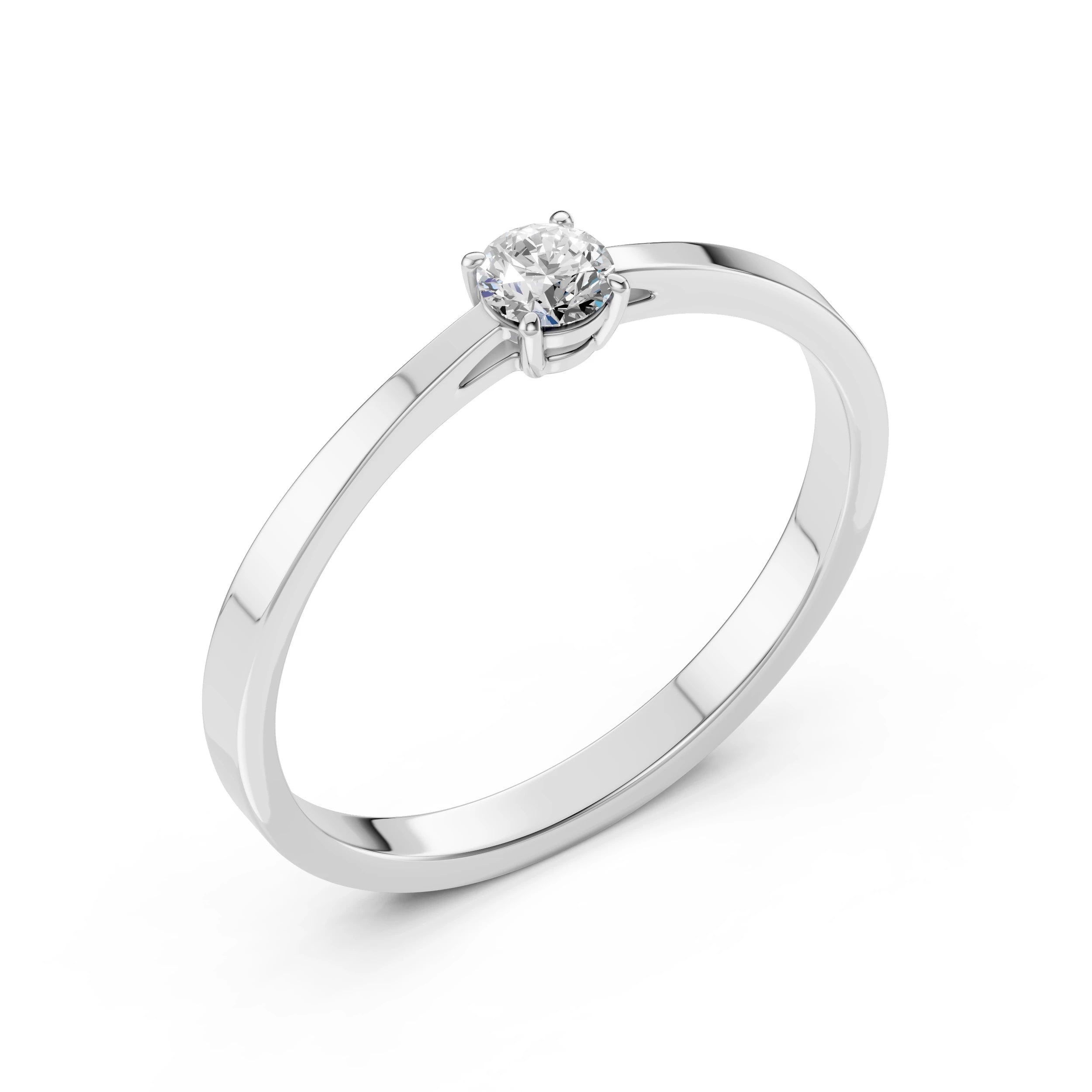 Eleganter Diamant-Ring aus 18K Gold - 101-10012/1(3.4)