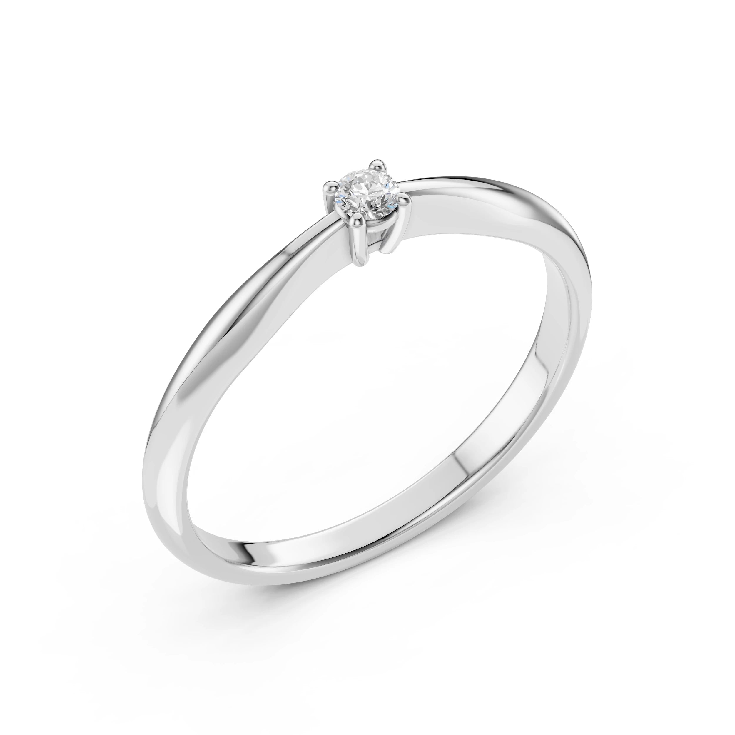 Eleganter Diamant-Ring aus 18K Gold - 101-10021(3.0)