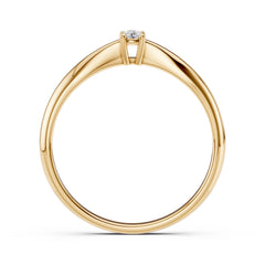Eleganter Diamant-Ring aus 18K Gold - 101-10021(3.0)