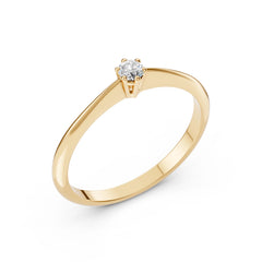 Eleganter Diamant-Ring aus 18K Gold - 101-10027(3.0)