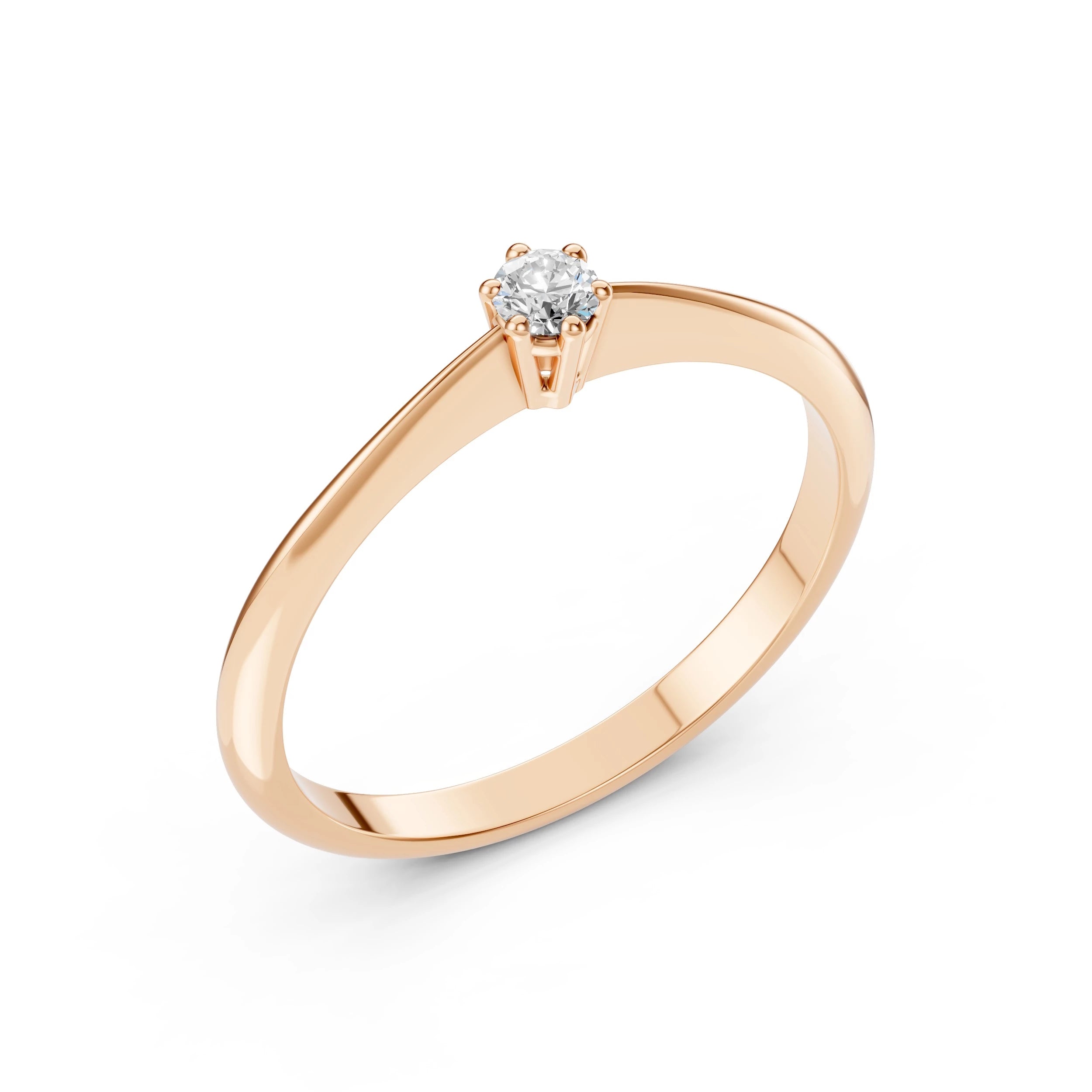 Eleganter Diamant-Ring aus 18K Gold - 101-10027(3.0)