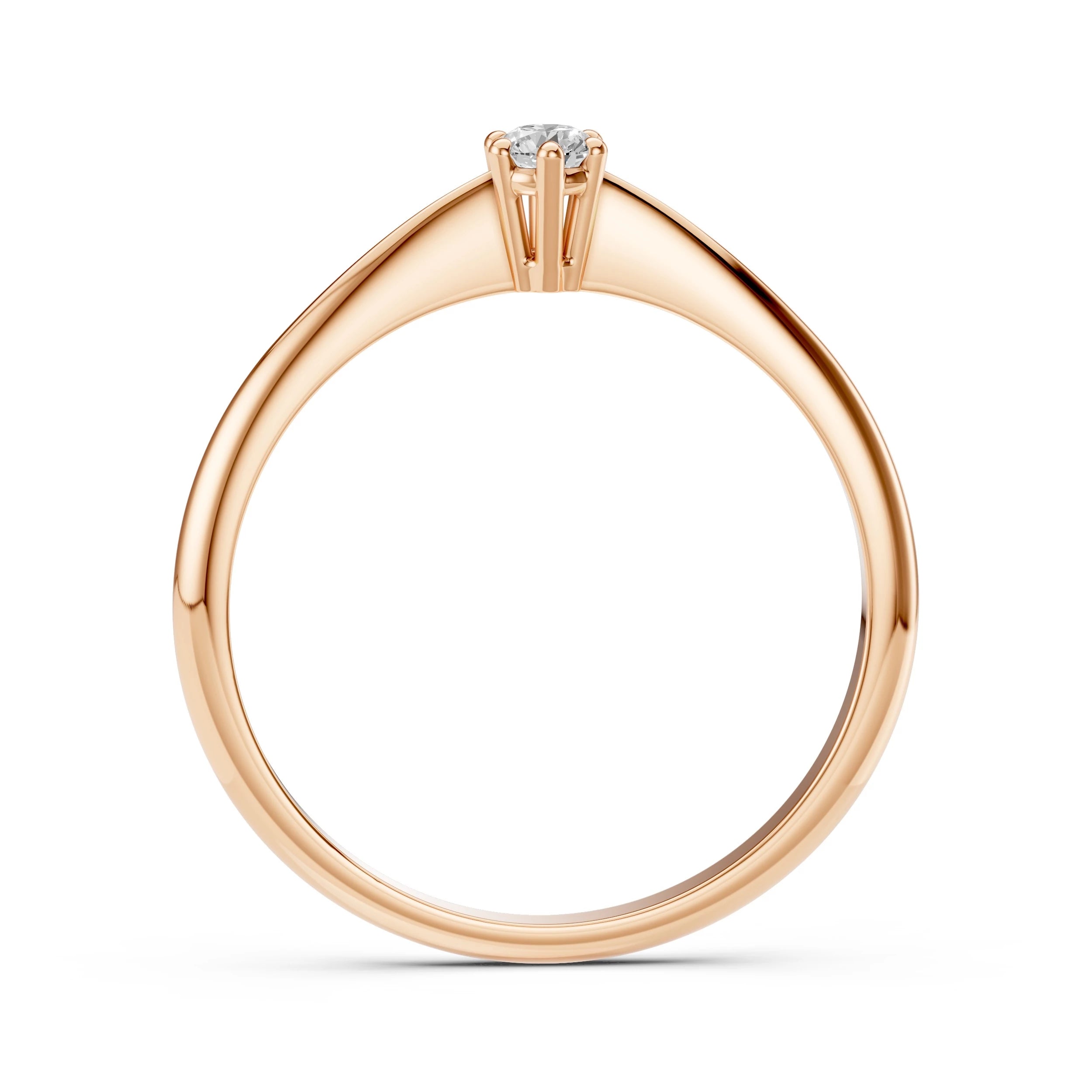 Eleganter Diamant-Ring aus 18K Gold - 101-10027(3.0)