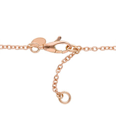 Collier élégant en or pour femme en or blanc et rose 18 carats - 281678