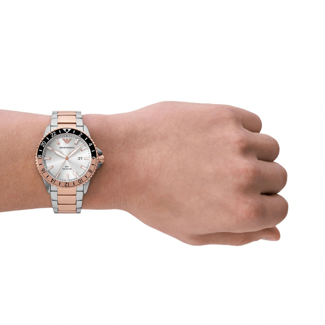 emporio-armani-diver-gmt-bicolor-ar11591