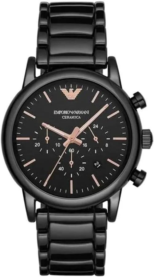 Emporio Armani Luigi Ceramica Chronograph Herrenuhr - AR1509