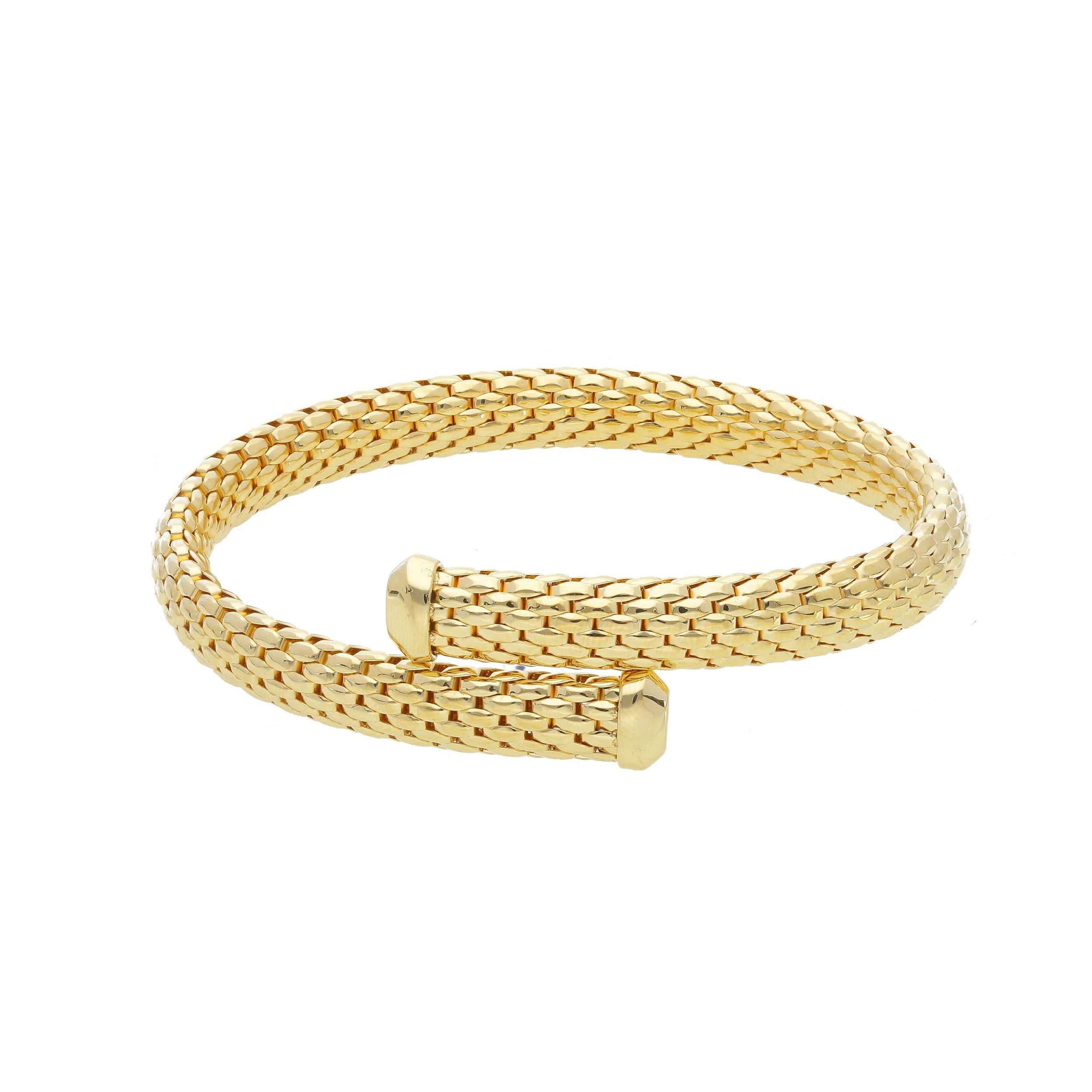 Exklusives 18 Karat 750er Gold Armreif für Damen – Eleganter Goldschmuck - 271403 