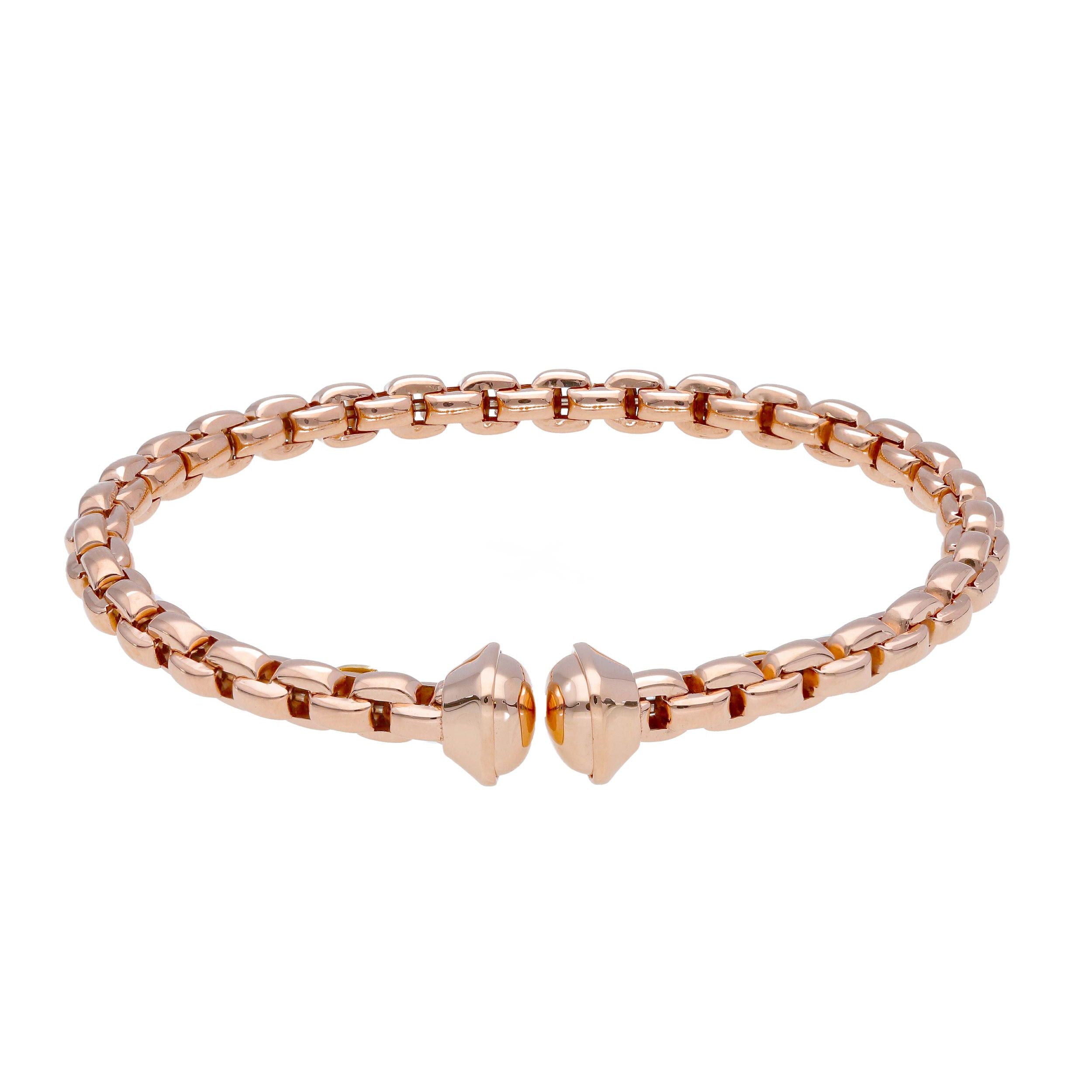 Exklusives 18 Karat 750er Roségold Armreif für Damen – Eleganter Goldschmuck - 262307