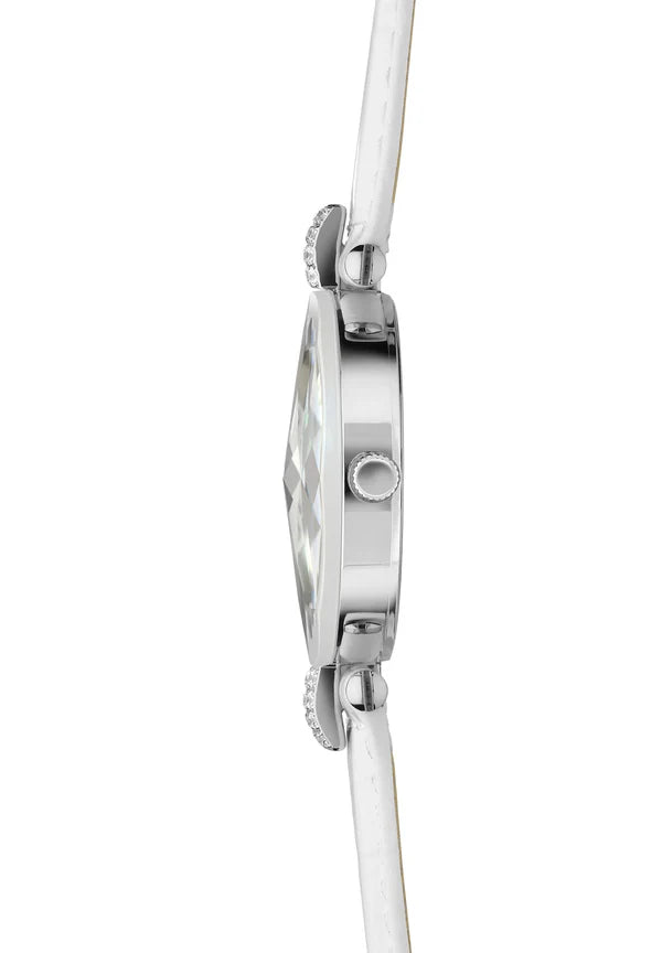Facet Strass Schweizer Damenuhr - J5.619.M