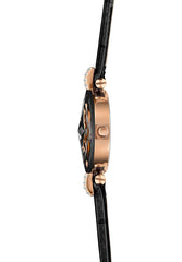 Facet Strass Schweizer Damenuhr - J5.623.S