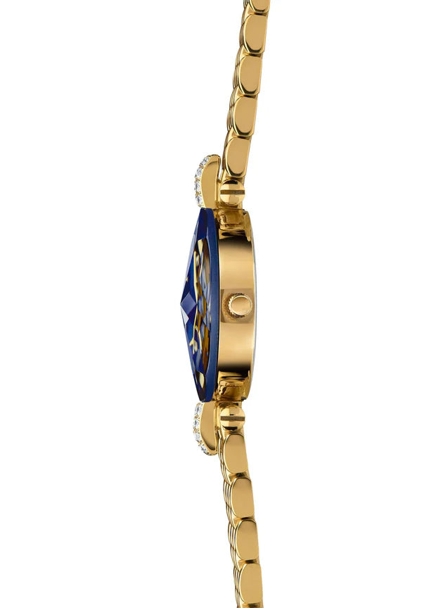 Facet Strass Schweizer Damenuhr - J5.632.S