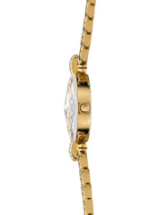 Facet Strass Schweizer Damenuhr - J5.633.S