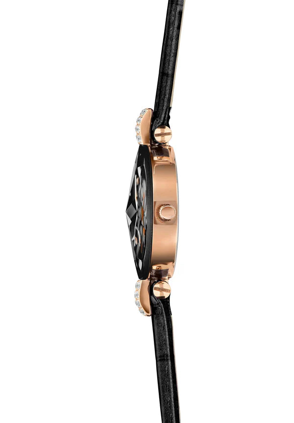 Facet Strass Schweizer Damenuhr - J5.650.S