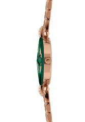 Facet Strass Schweizer Damenuhr - J5.776.M