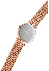 Facet Strass Schweizer Damenuhr - J5.776.M